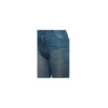 Legging bleu style jean moulant avec impressions sur poches 